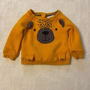 Baby boy bear sweater